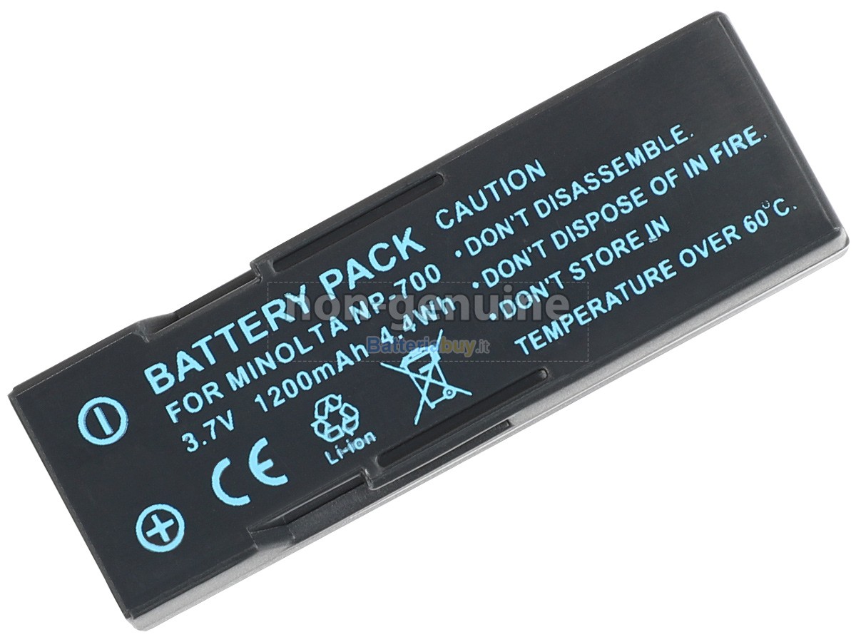 Batteria per Minolta DIMAGE X60