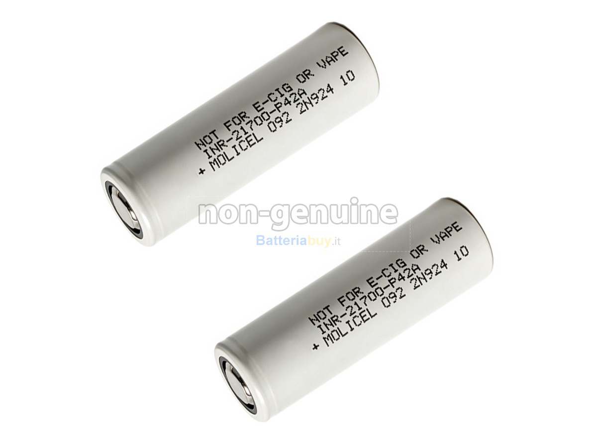 Batteria per Molicel INR-21700-P42A