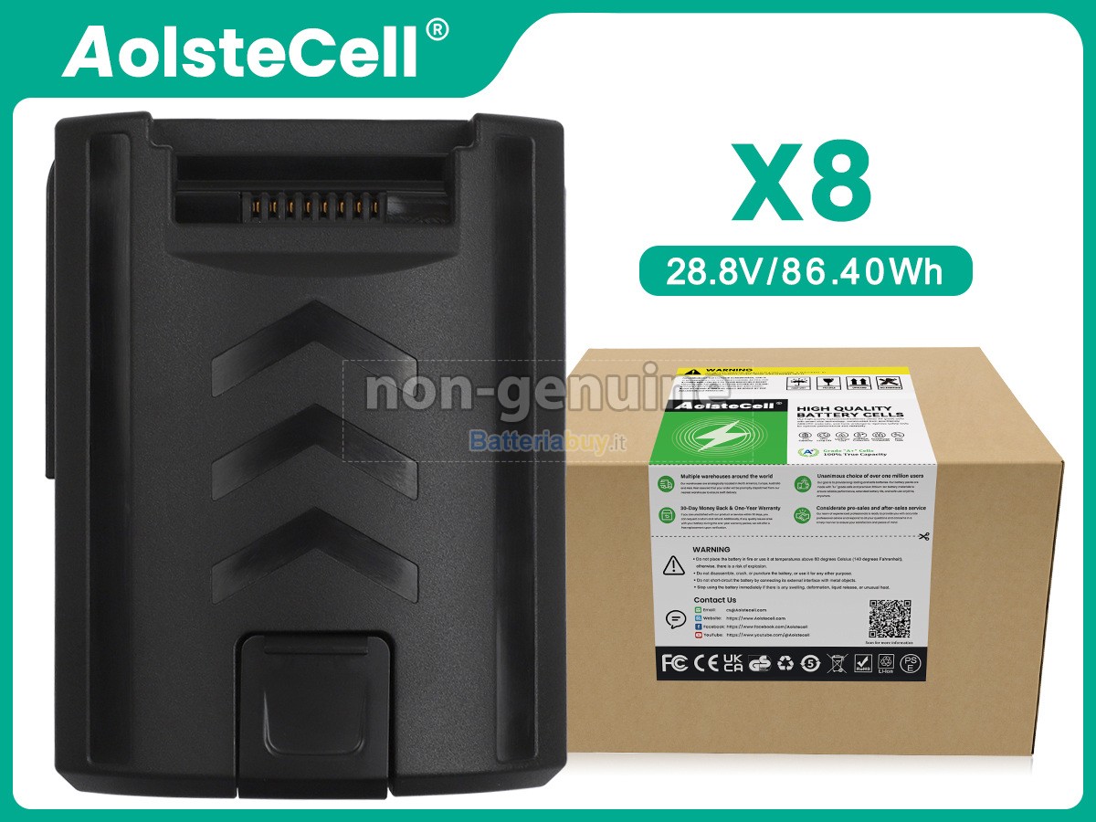 Batteria per Moosoo TMA T150