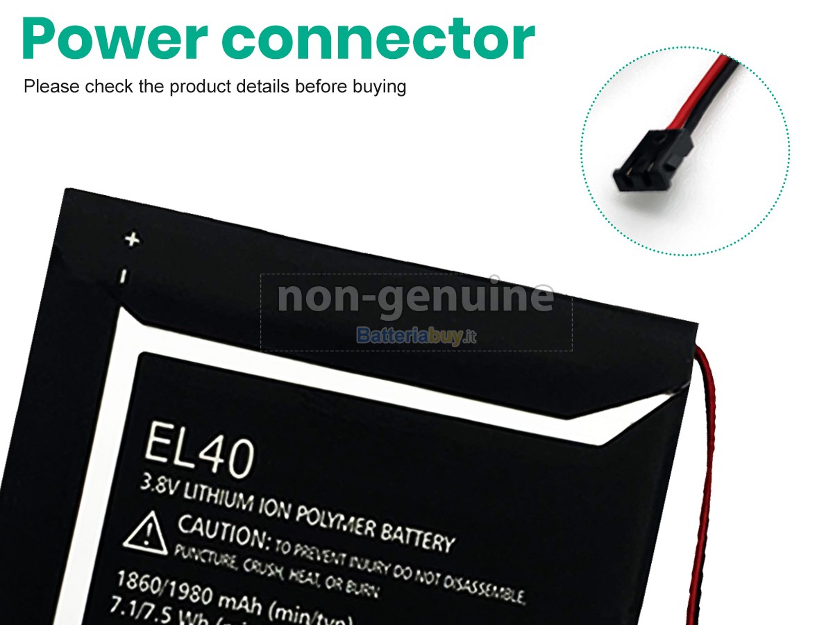 Batteria per Motorola EL40