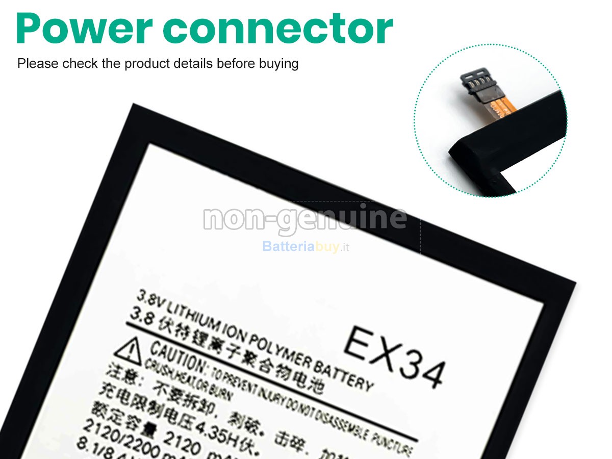 Batteria per Motorola X XPHONE