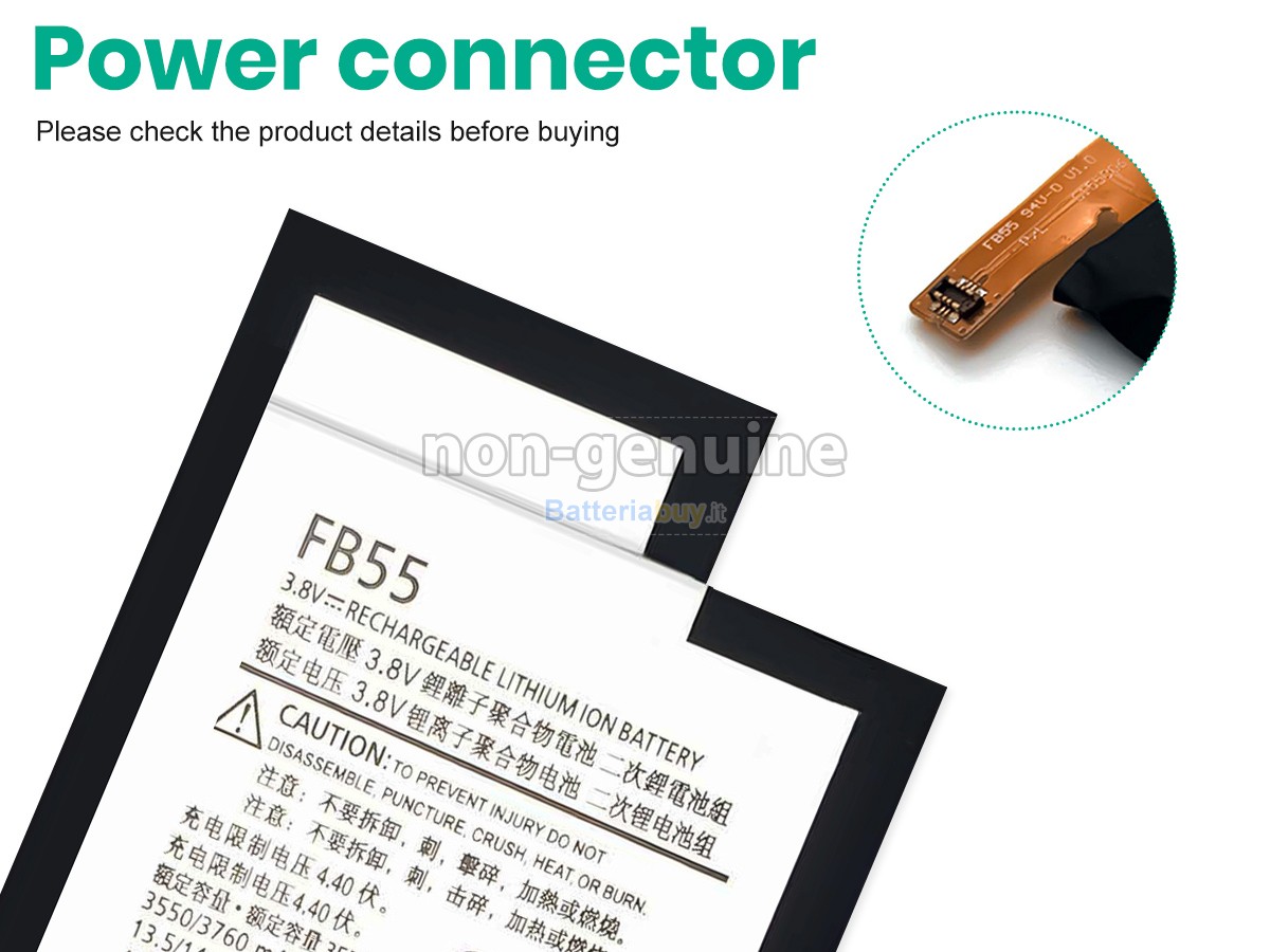 Batteria per Motorola X FORCE