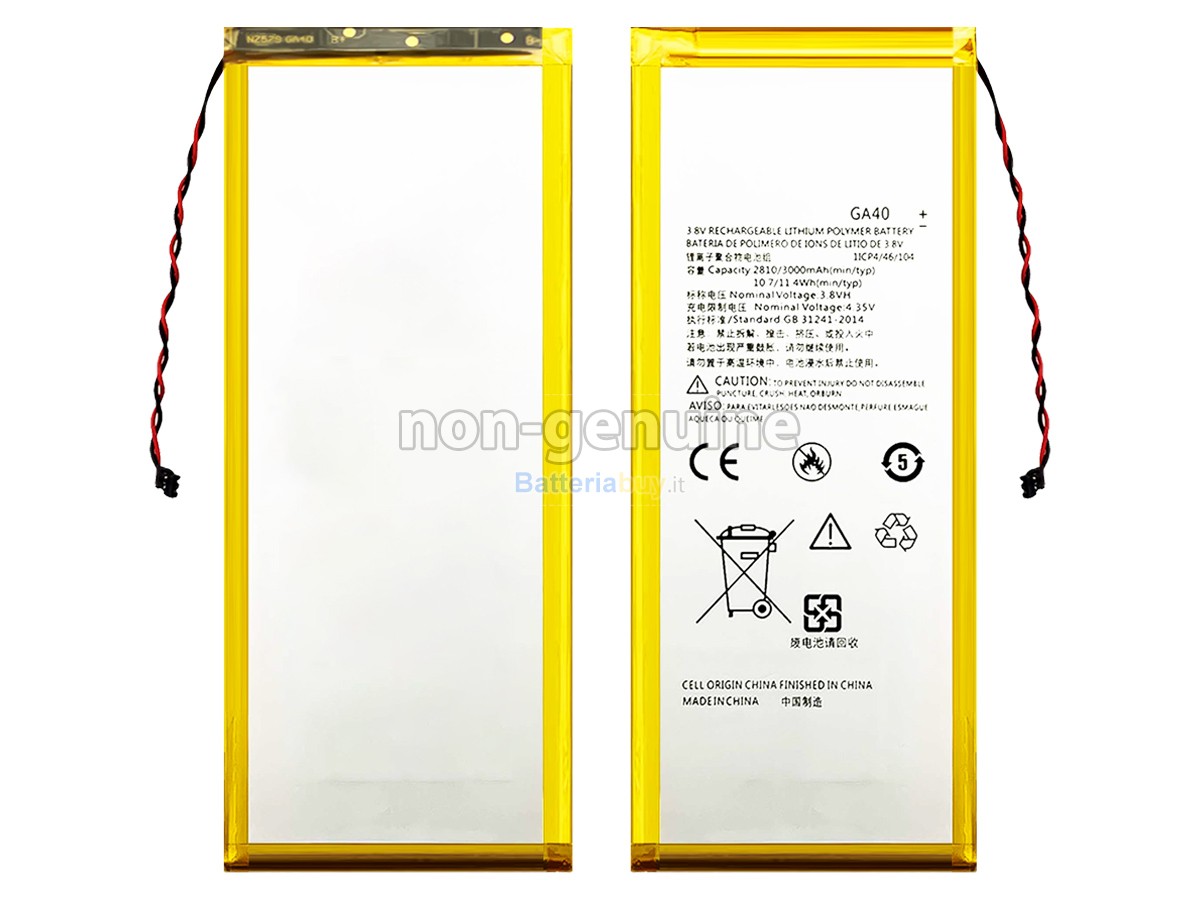 Batteria per Motorola G4 PLUS
