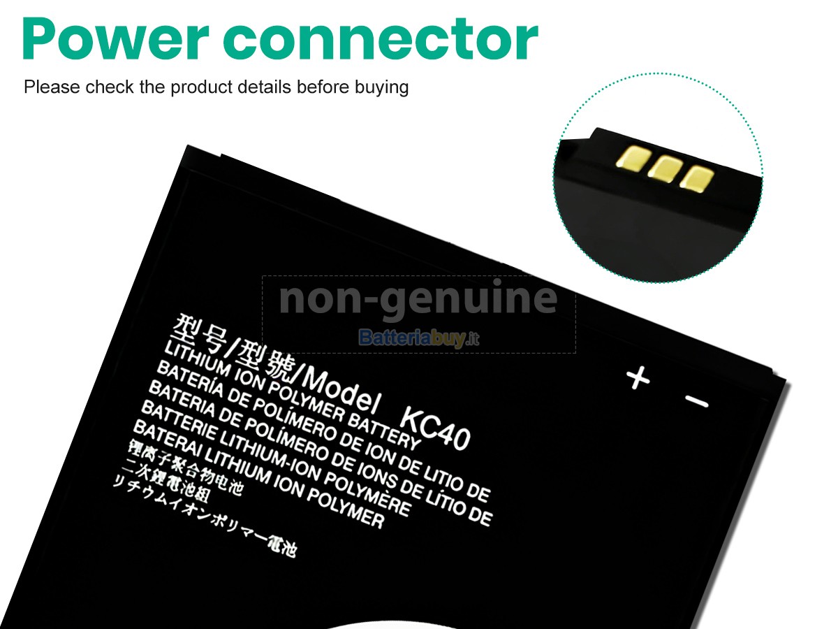 Batteria per Motorola KC40