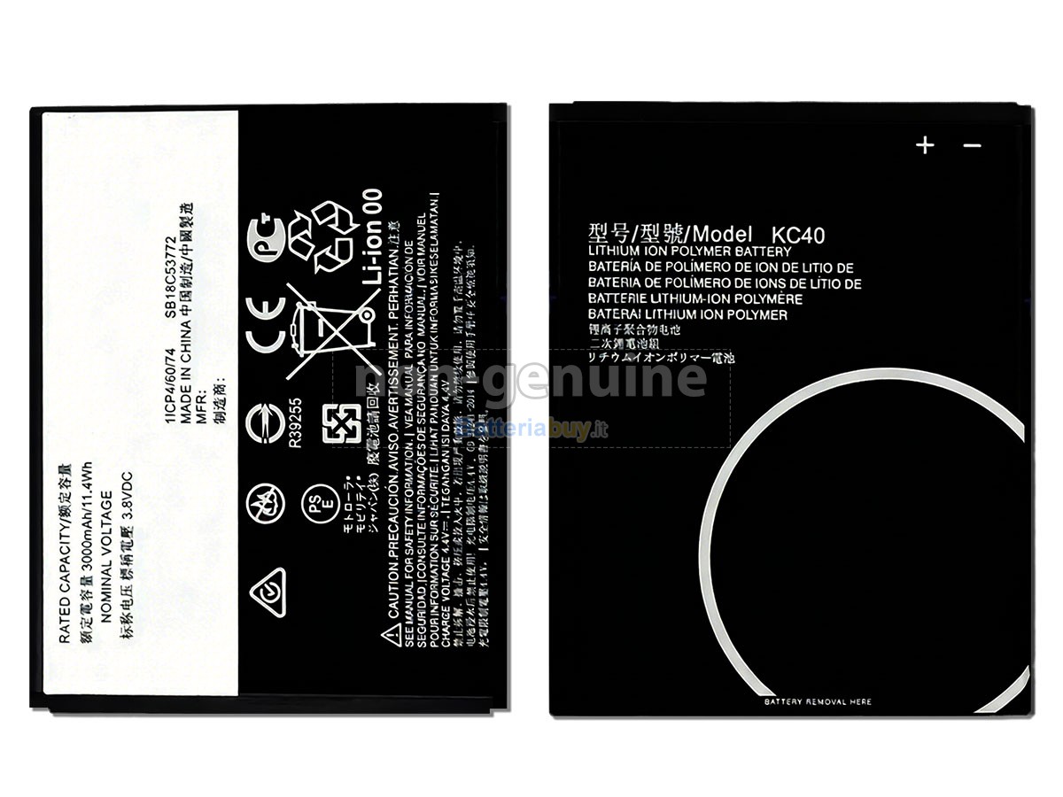 Batteria per Motorola KC40
