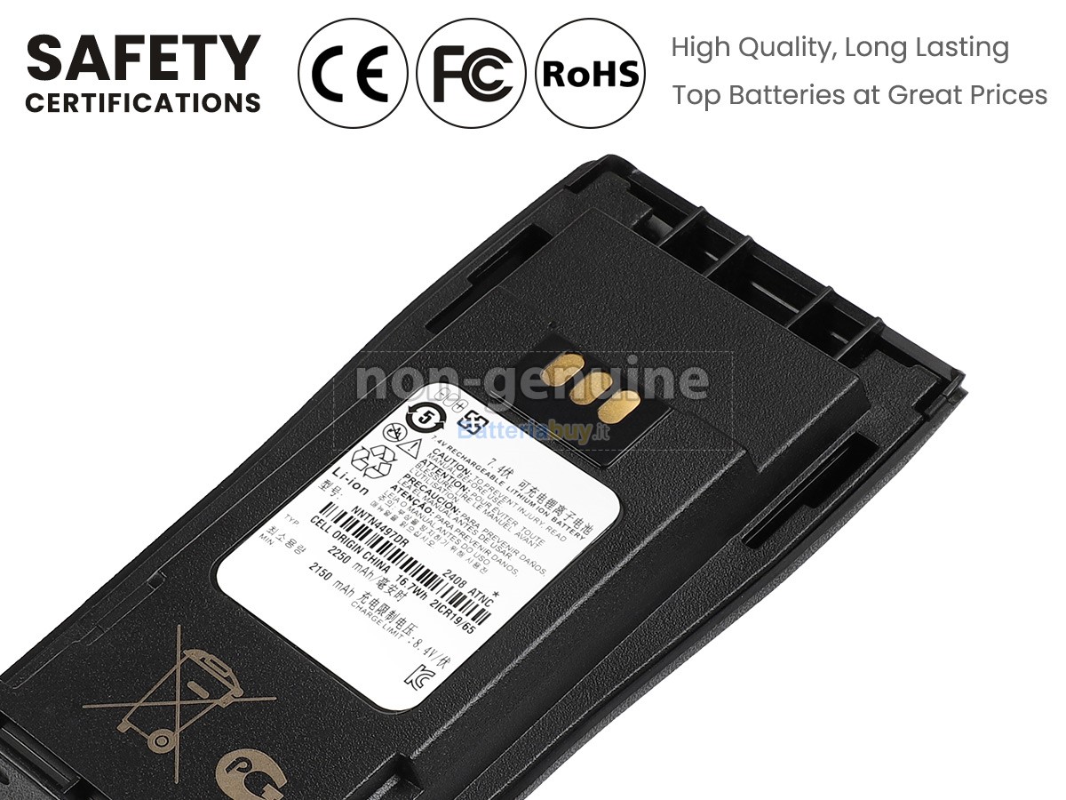 Batteria per Motorola NNTN4497DR