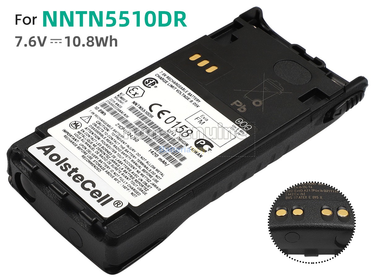 Batteria per Motorola NNTN5510DR