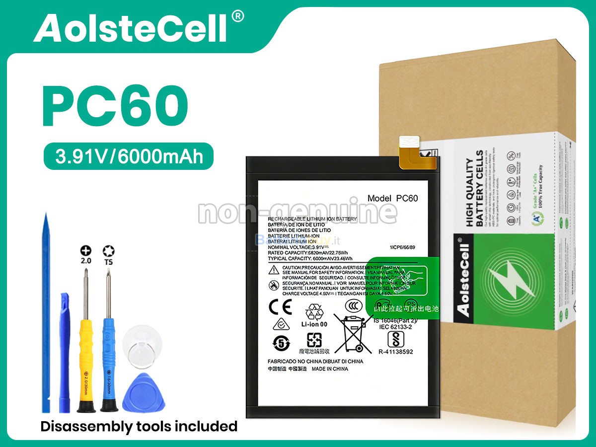 Batteria per Motorola G54