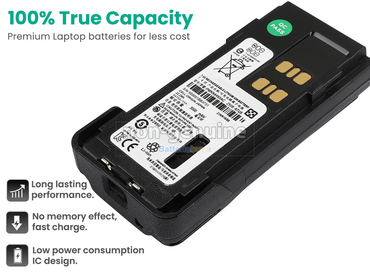 Batteria per Motorola PMNN4493AC