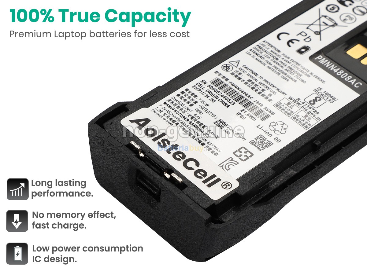 Batteria per Motorola R7A