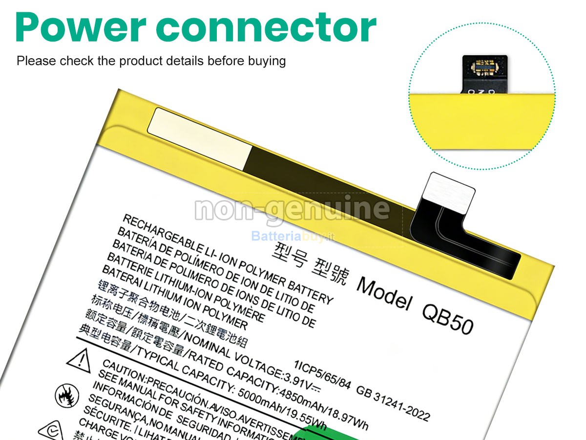 Batteria per Motorola QB50