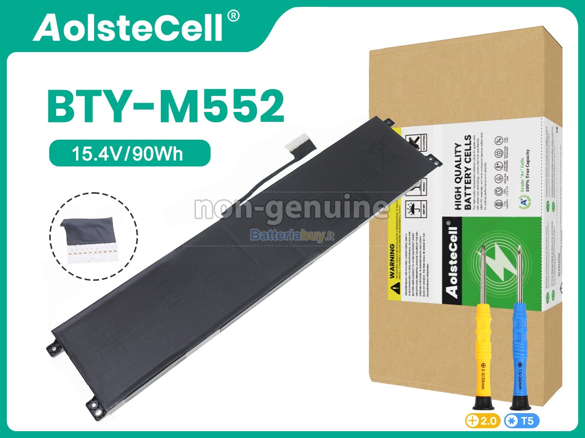 Batteria per MSI PRESTIGE 14 AI EVO C1MG-041PL