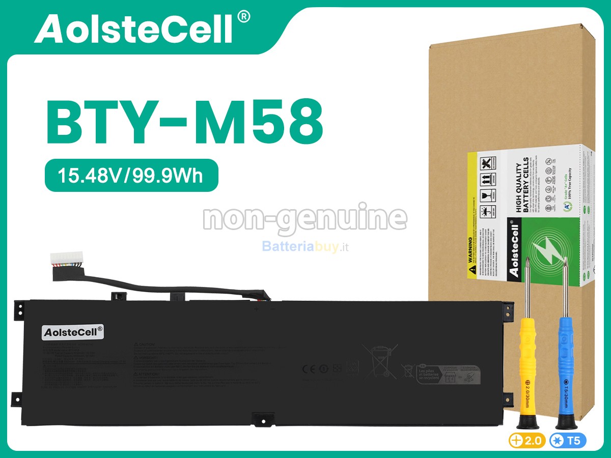 Batteria per MSI PRESTIGE 16 AI STUDIO B1VFG-203FR