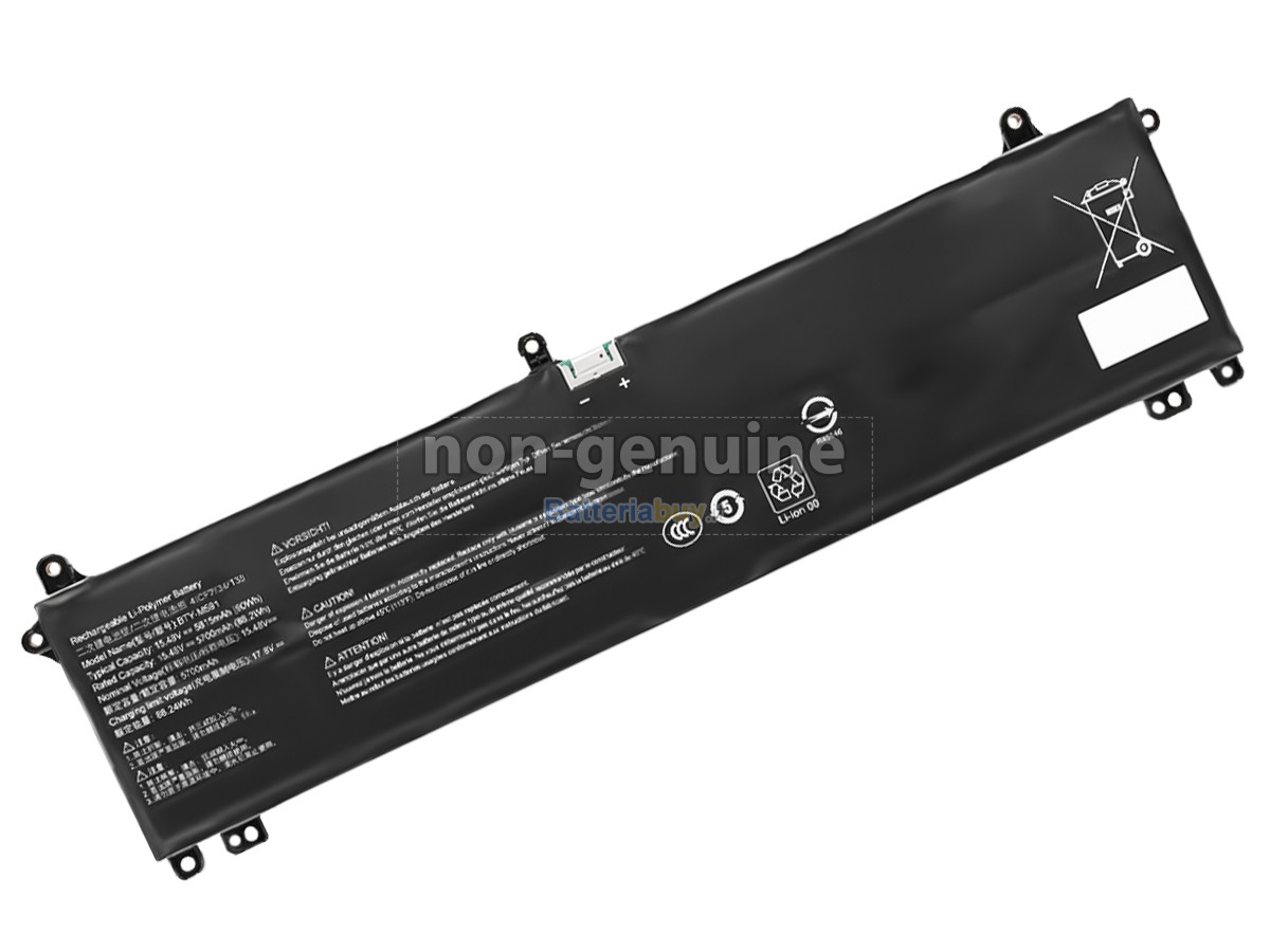 Batteria per MSI S9N-0W4J200-AQ2