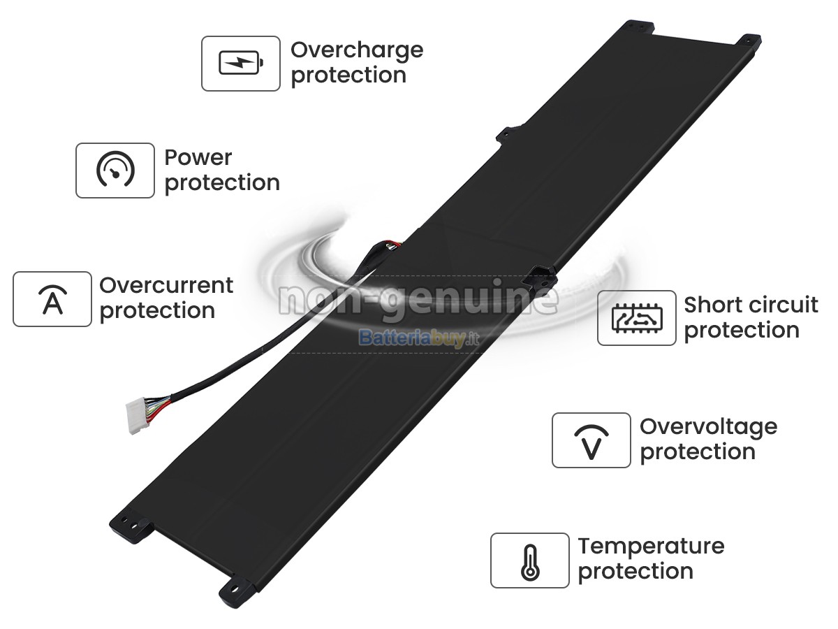 Batteria per MSI SWORD 16 HX B14VGKG