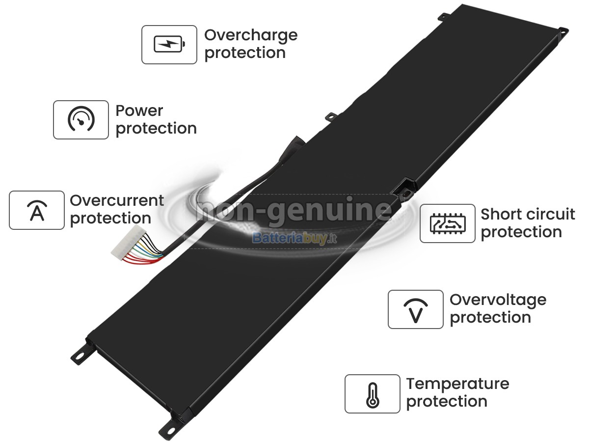 Batteria per MSI STEALTH GS77 12UH-060BE