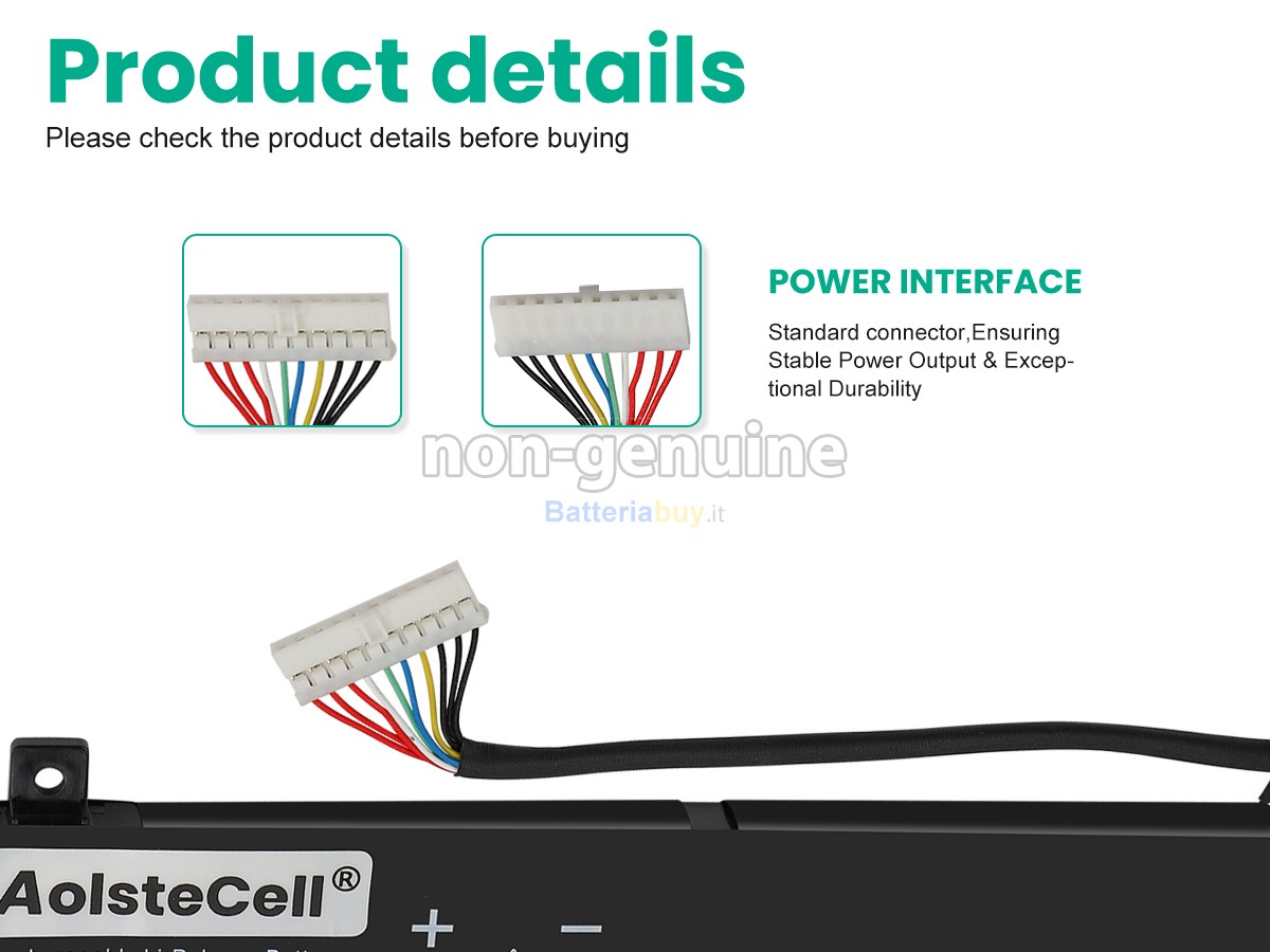 Batteria per MSI MS-15F2