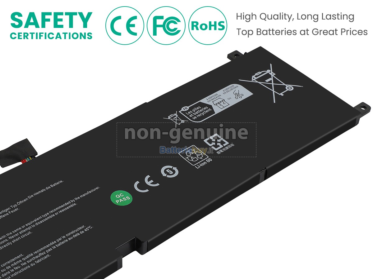 Batteria per MSI MS-15F2