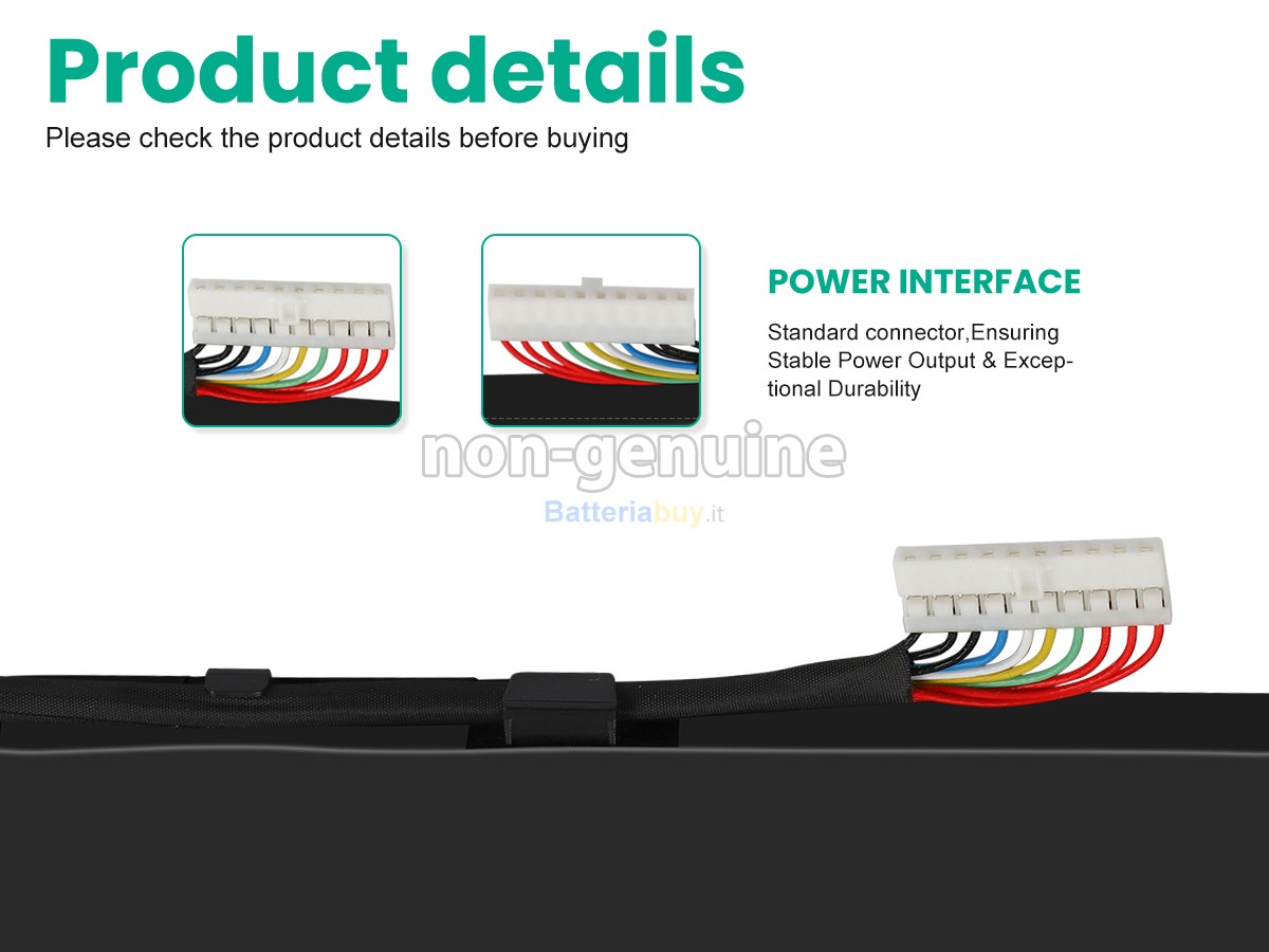 Batteria per MSI BTY-M6M3