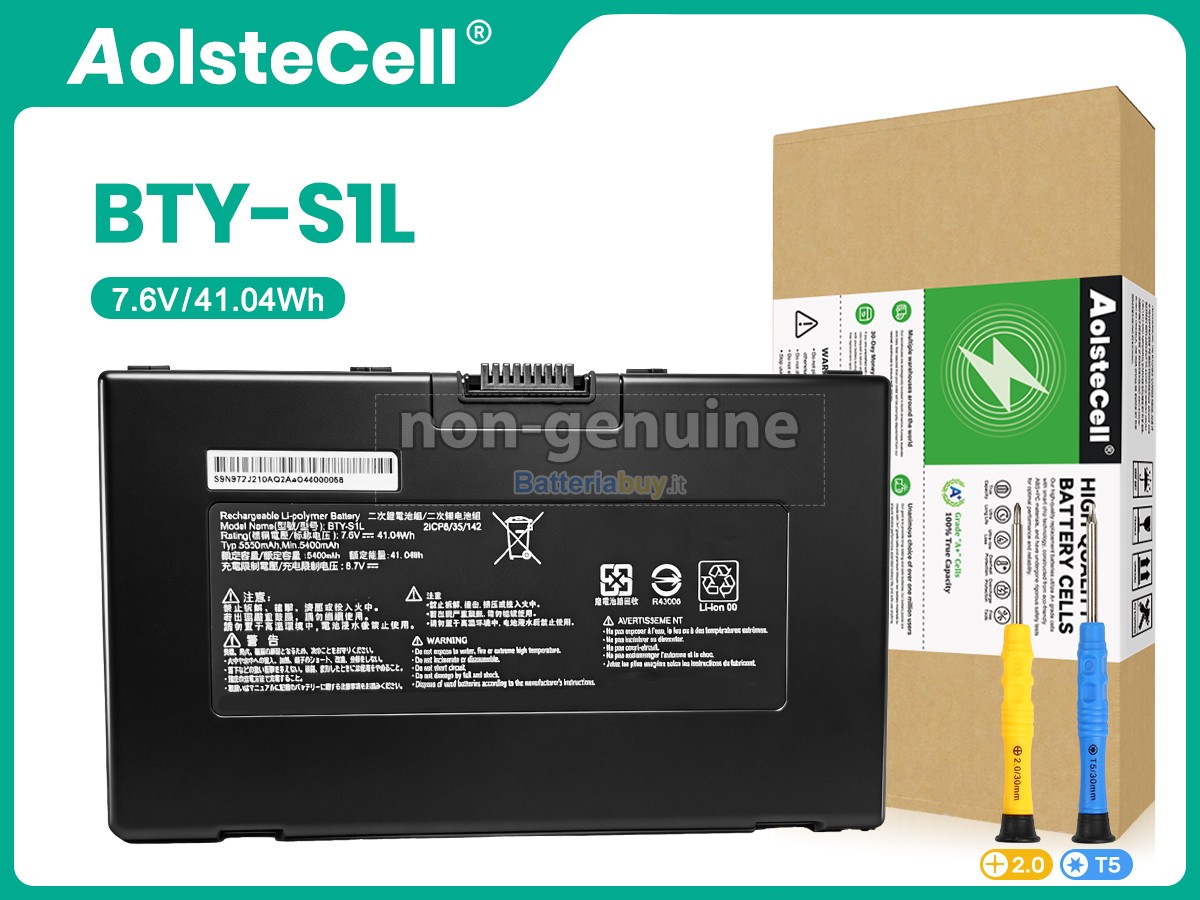 Batteria per MSI BTY-S1L