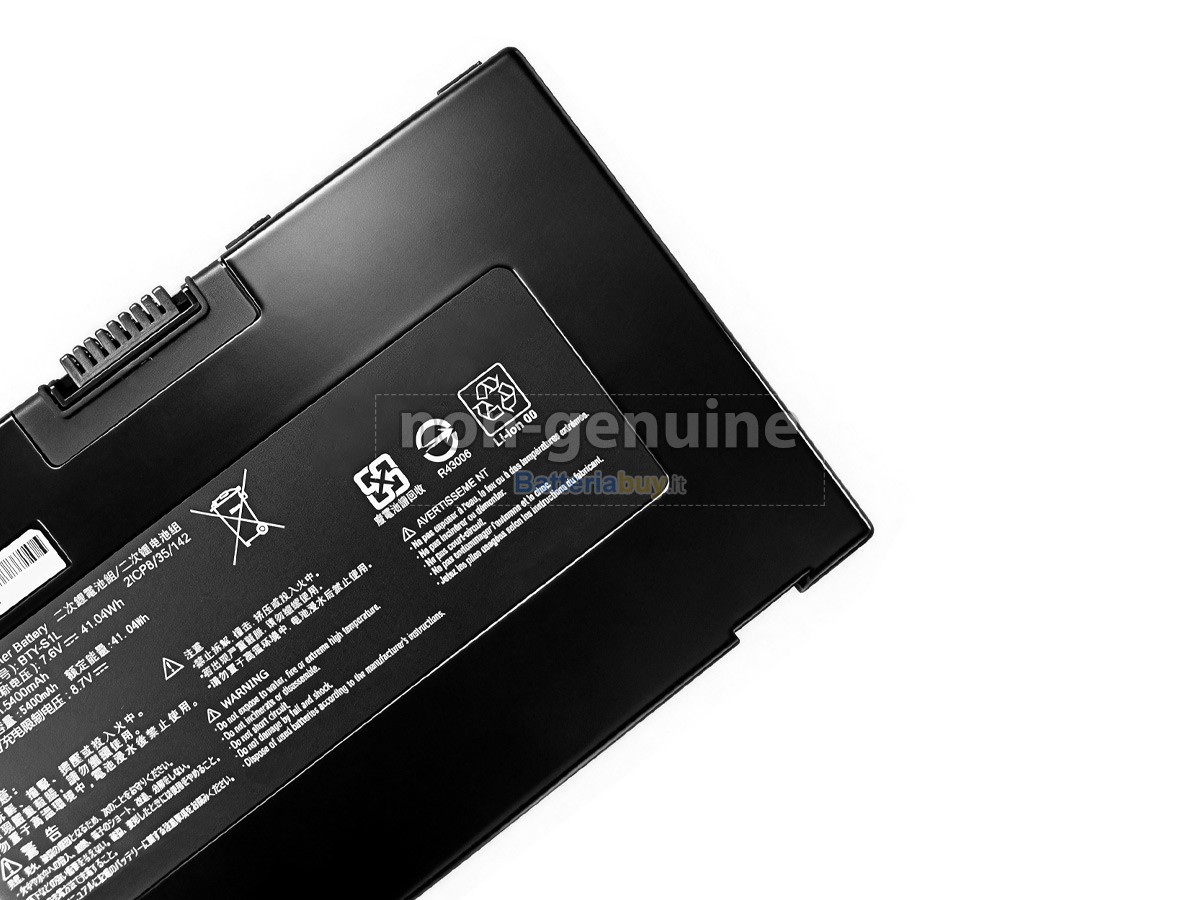 Batteria per MSI BTY-S1L