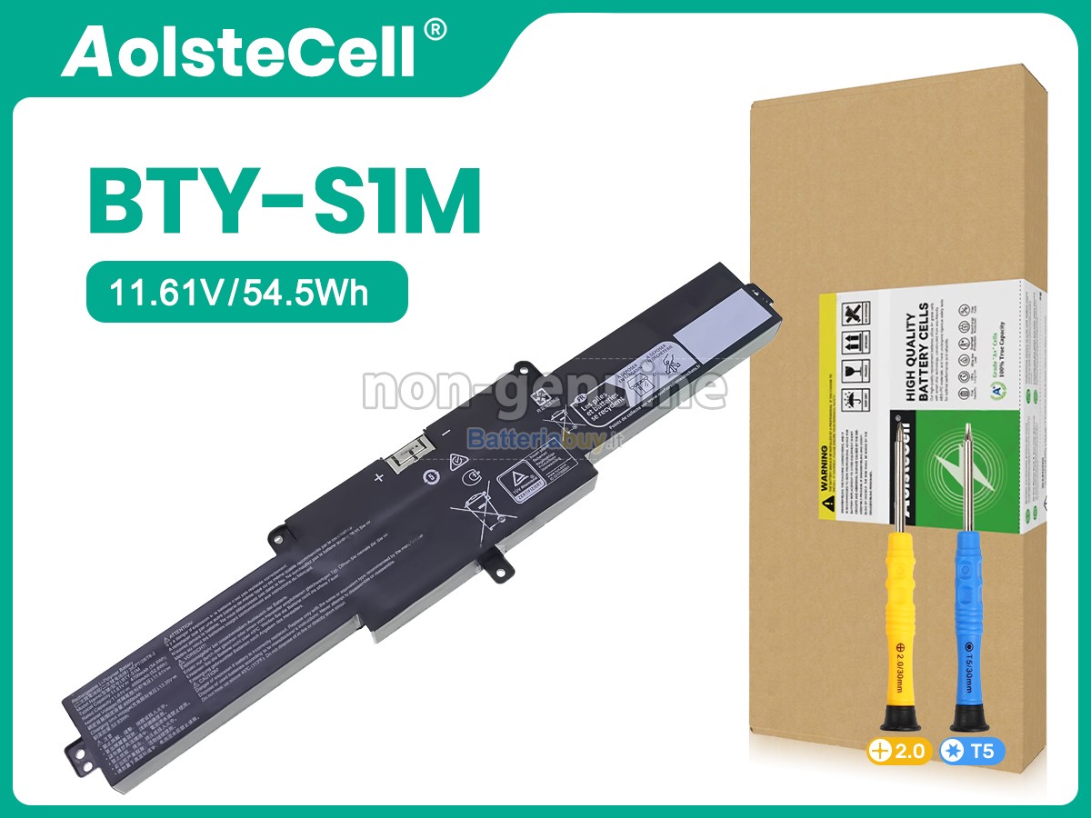 Batteria per MSI BTY-S1M