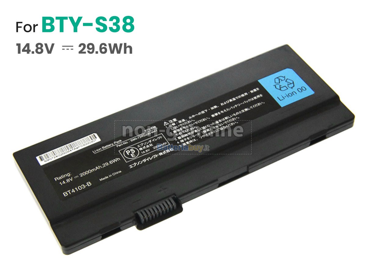 Batteria per MSI S9N-724G200-M47