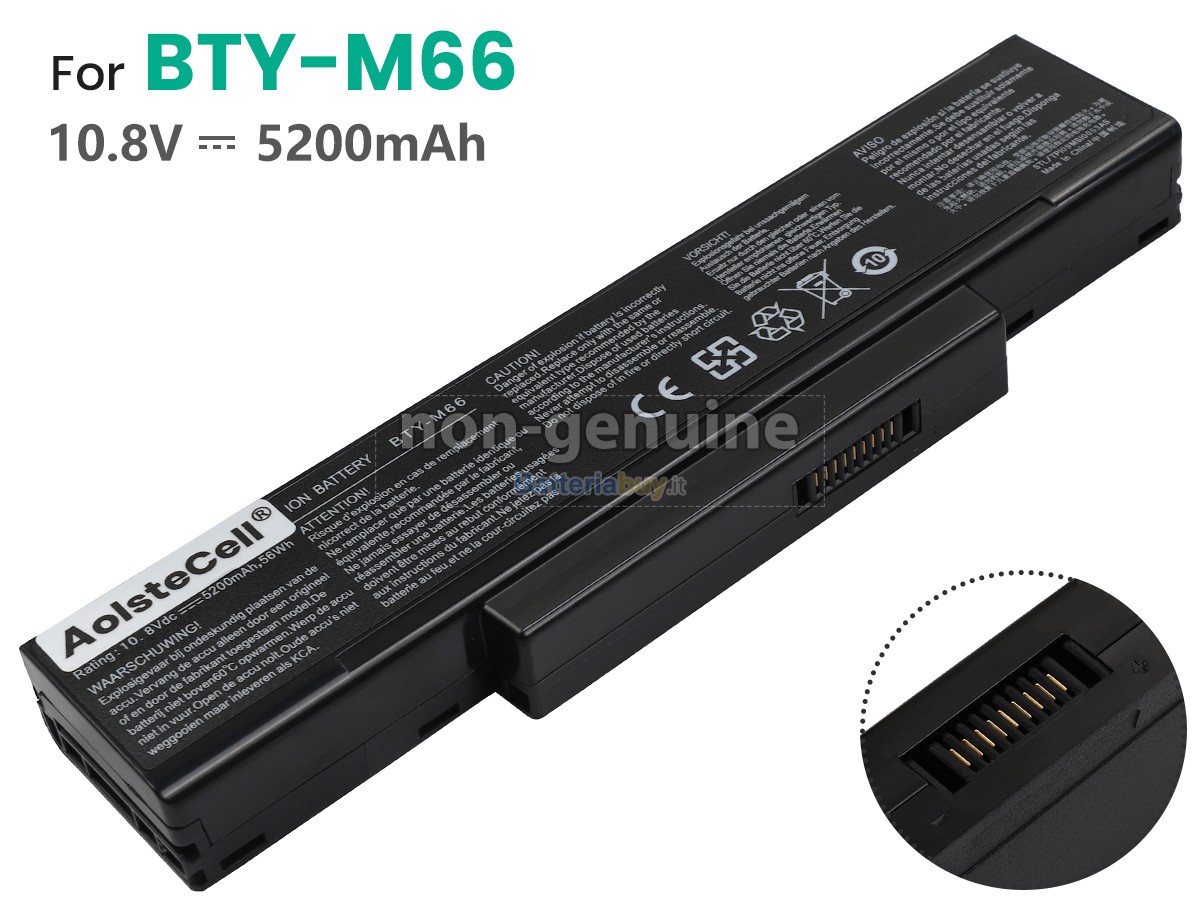 Batteria per MSI CX420MX