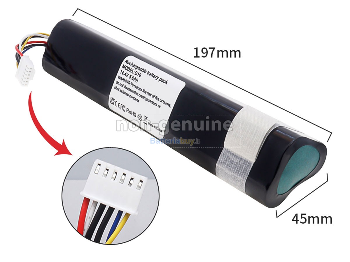 Batteria per Neato Robotic D8