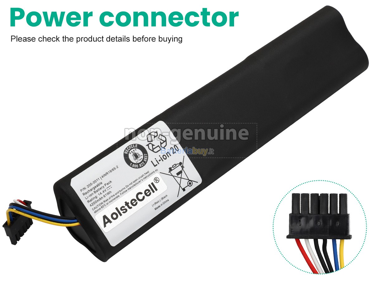 Batteria per Neato Robotic BOTVAC D7