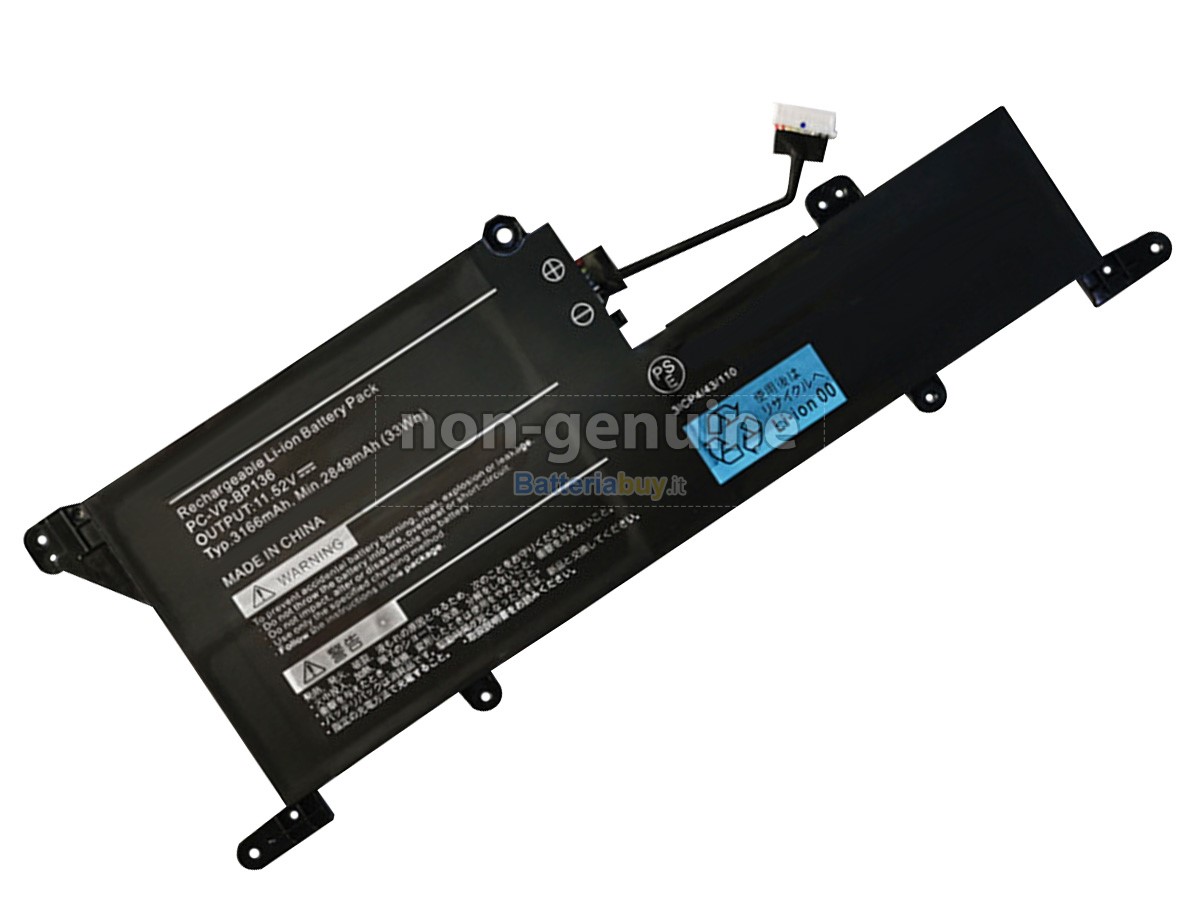 Batteria per NEC PC-VP-BP136