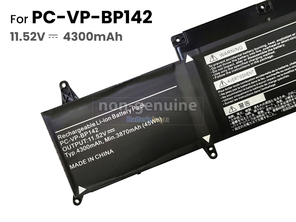 Batteria per NEC PC-VP-BP142