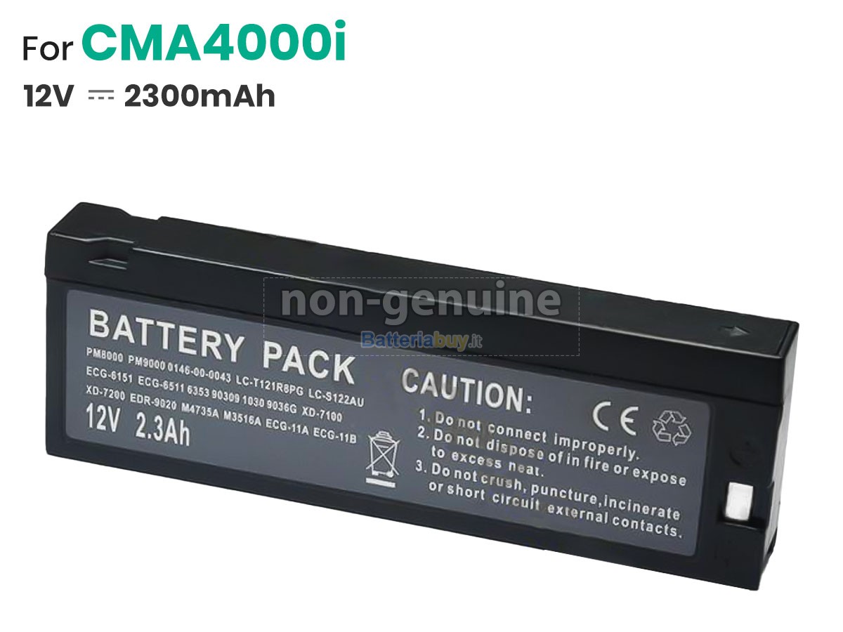 Batteria per Nettest CMA8800