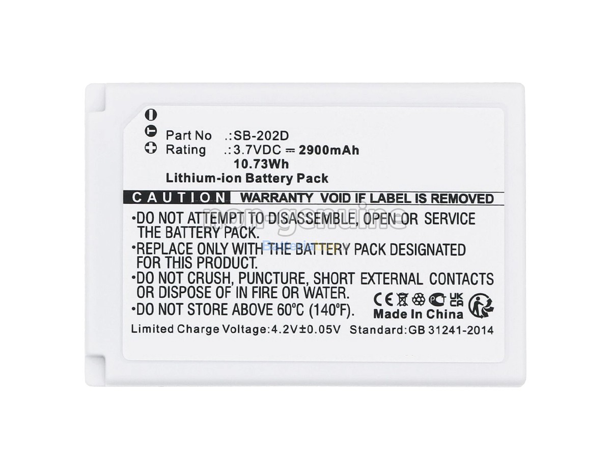 Batteria per Nihon Kohden SB-202D