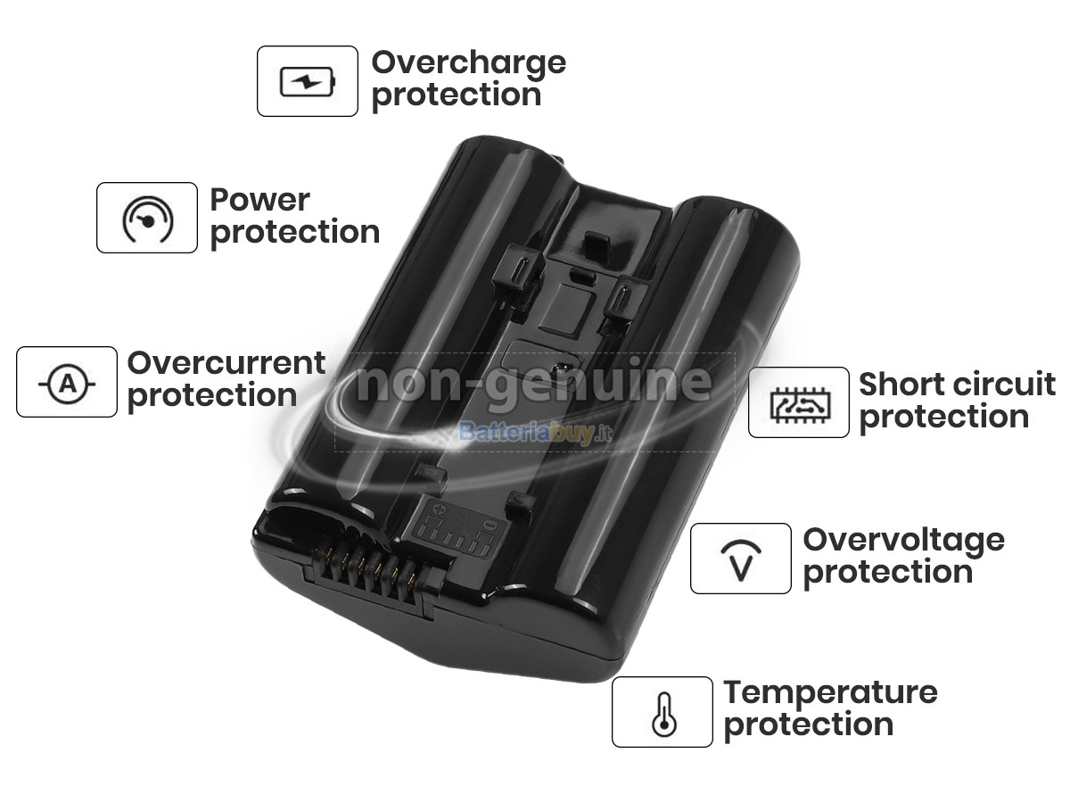 Batteria per Nikon D5