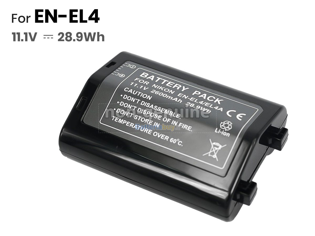 Batteria per Nikon EN-EL4A