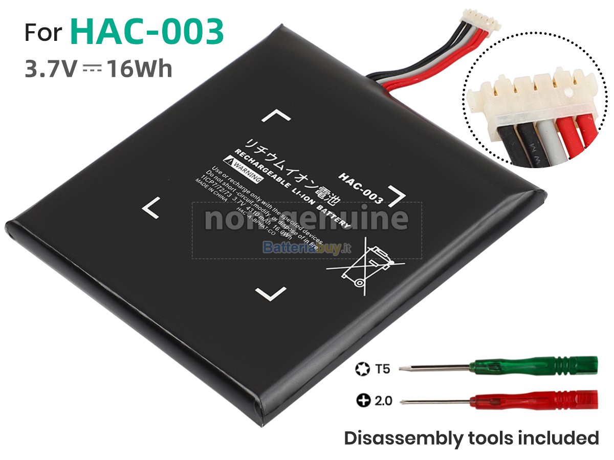 Batteria per Nintendo HAC-001