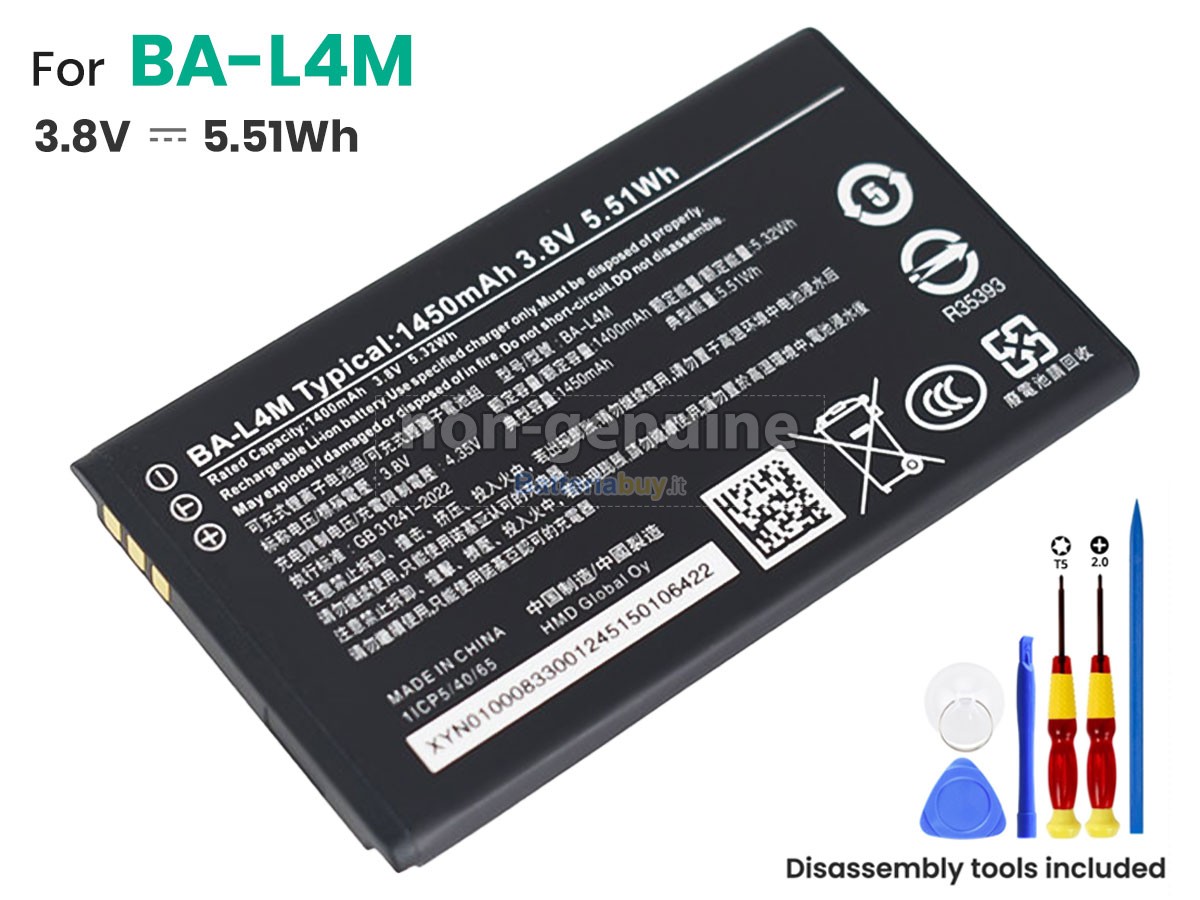 Batteria per Nokia BA-L4M