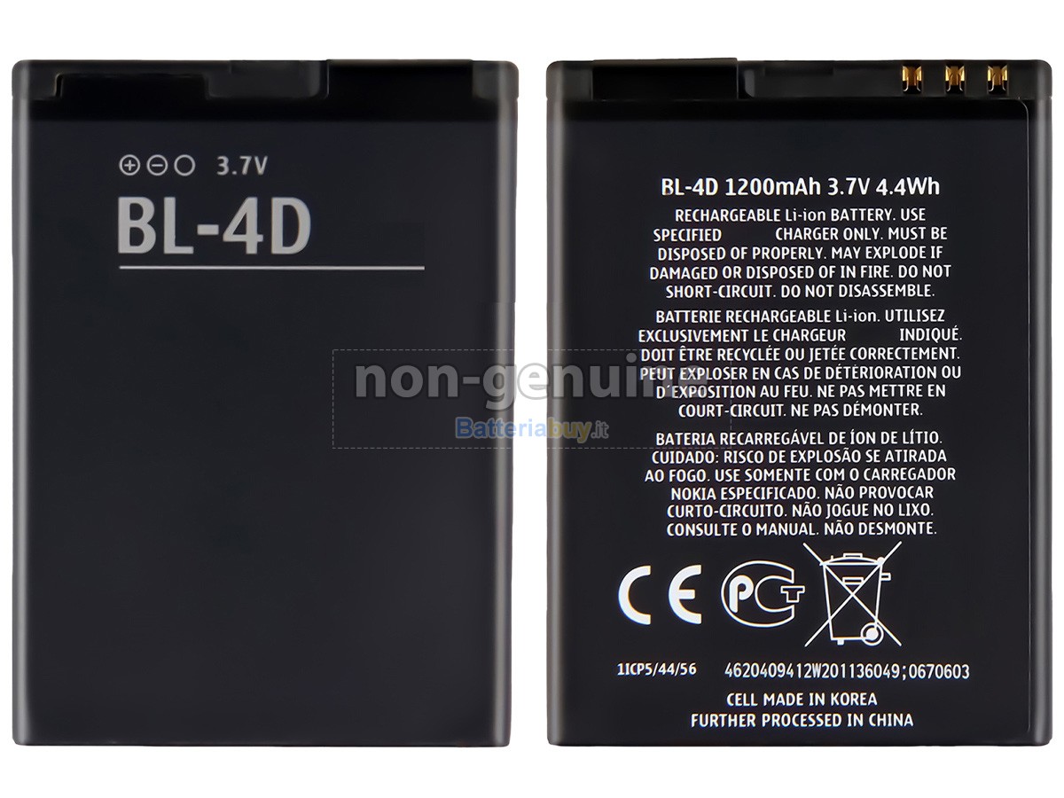 Batteria per Nokia N97 MINI GOLD EDITION