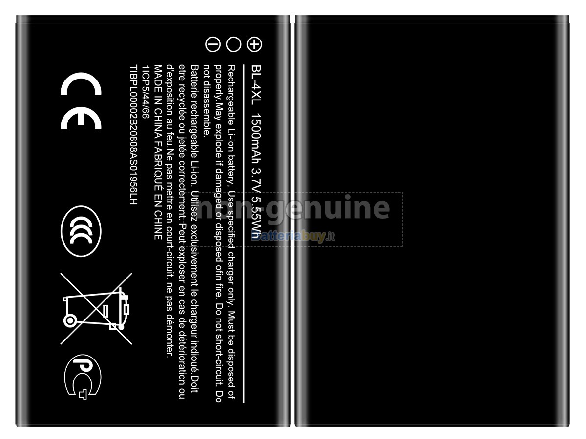 Batteria per Nokia 6300 4G TA-1286