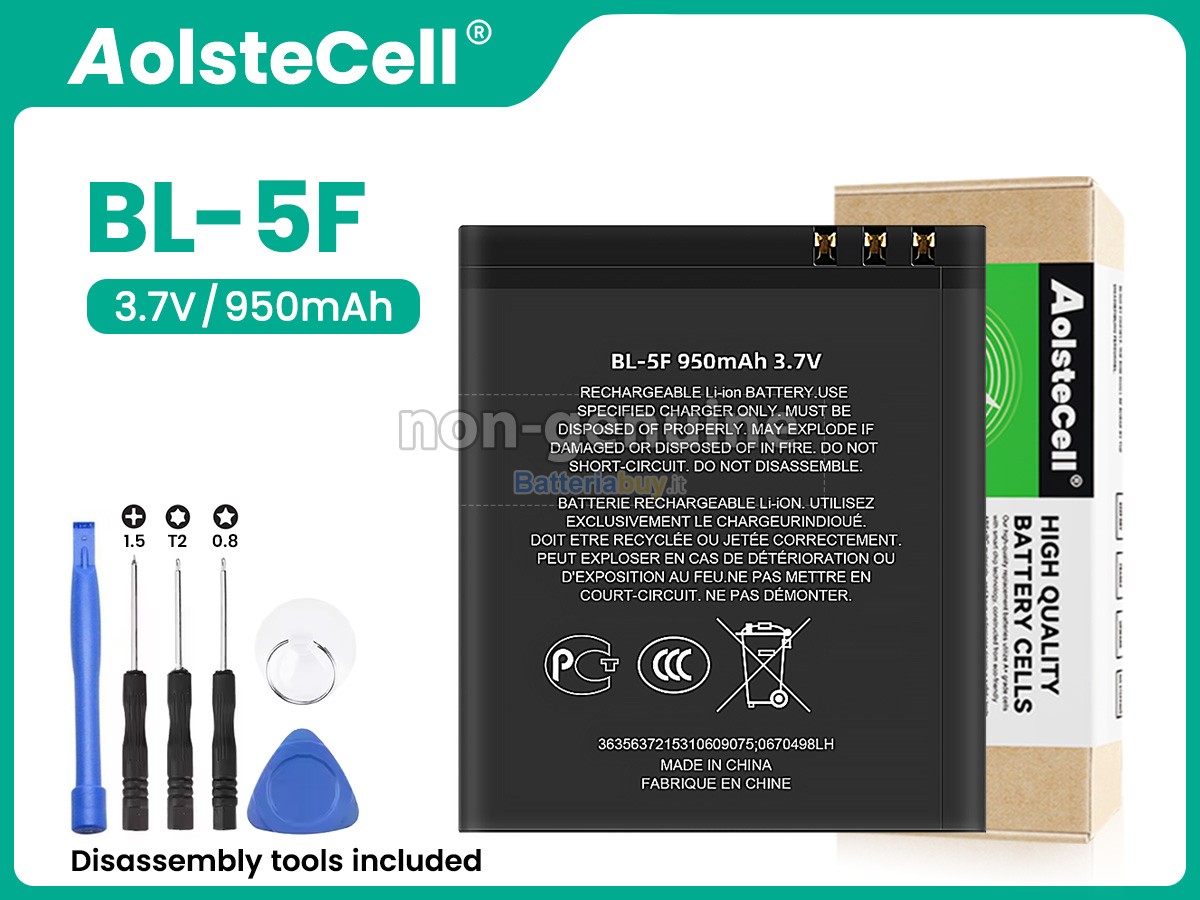 Batteria per Nokia BL-5F