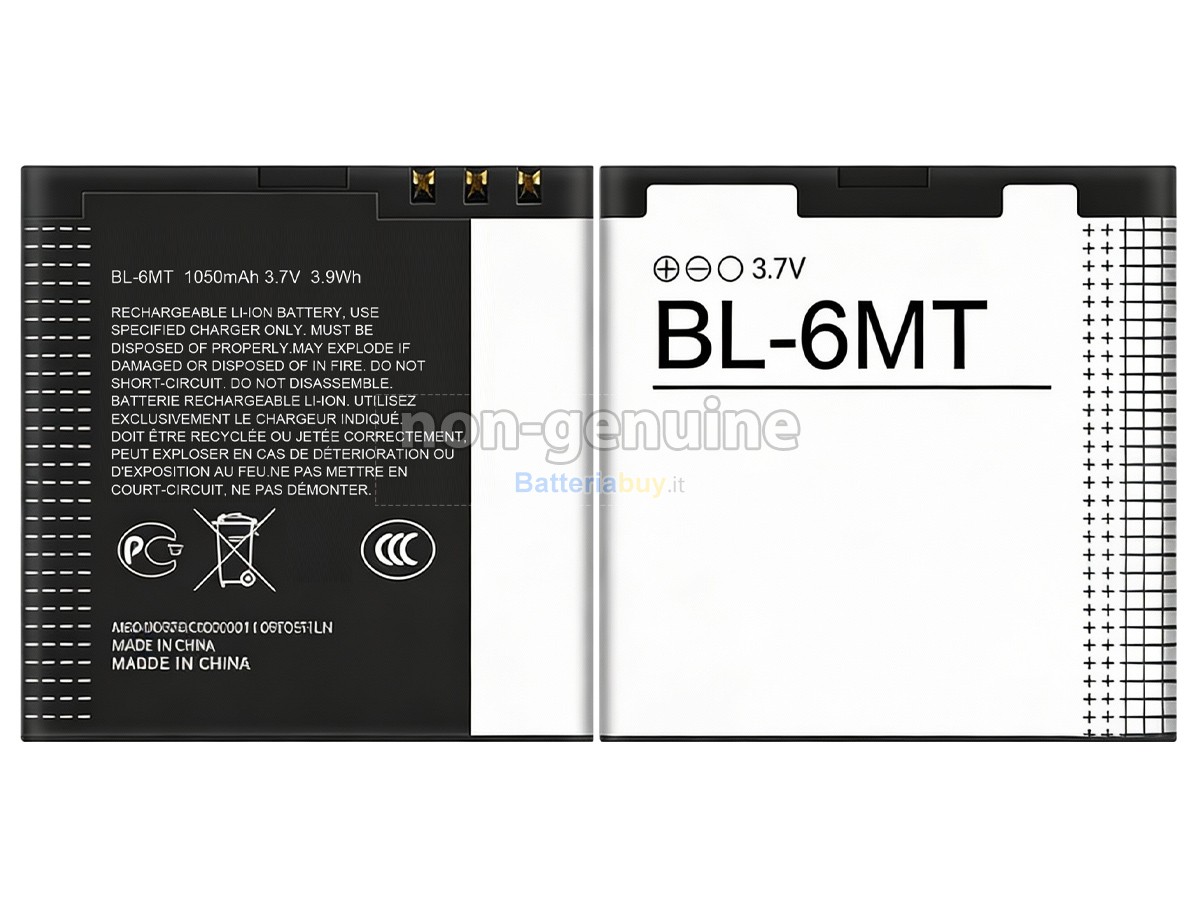 Batteria per Nokia BL-6MT