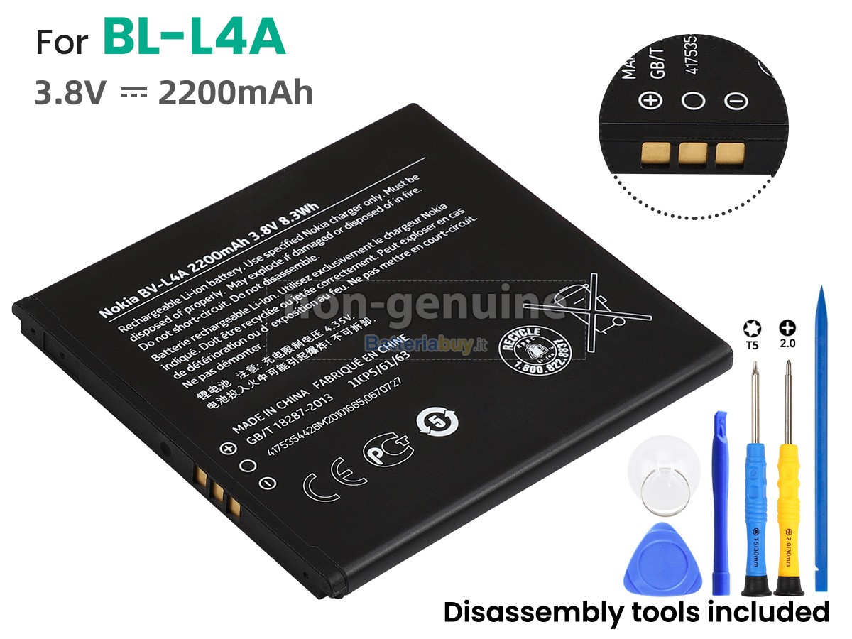 Batteria per Nokia MICROSOFT LUMIA 540