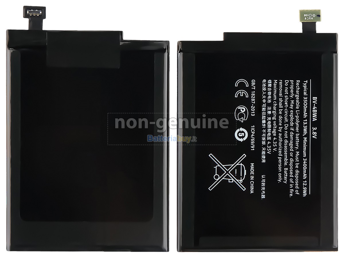 Batteria per Nokia BV-4BWA