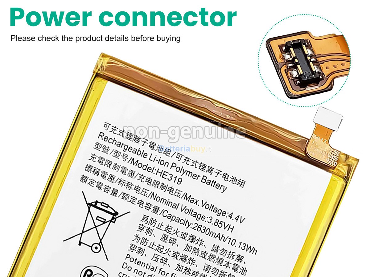 Batteria per Nokia HE330