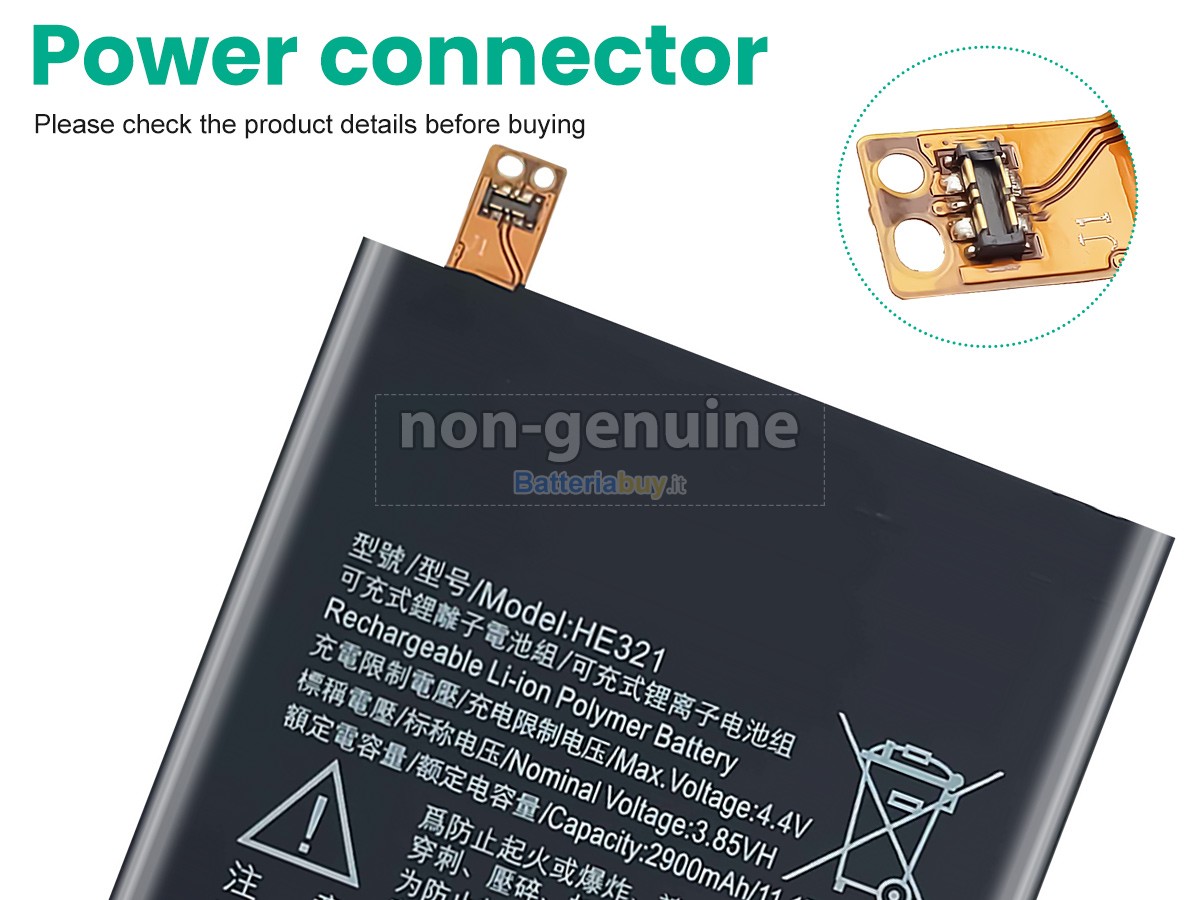Batteria per Nokia HE321