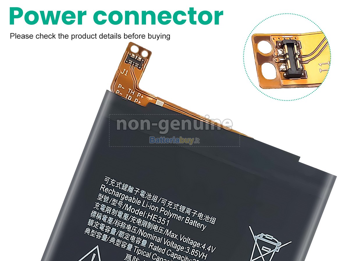 Batteria per Nokia HE351
