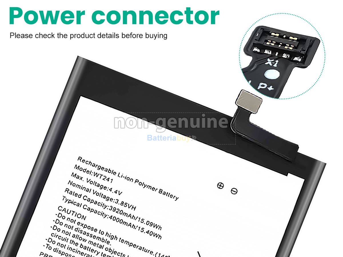 Batteria per Nokia WT241