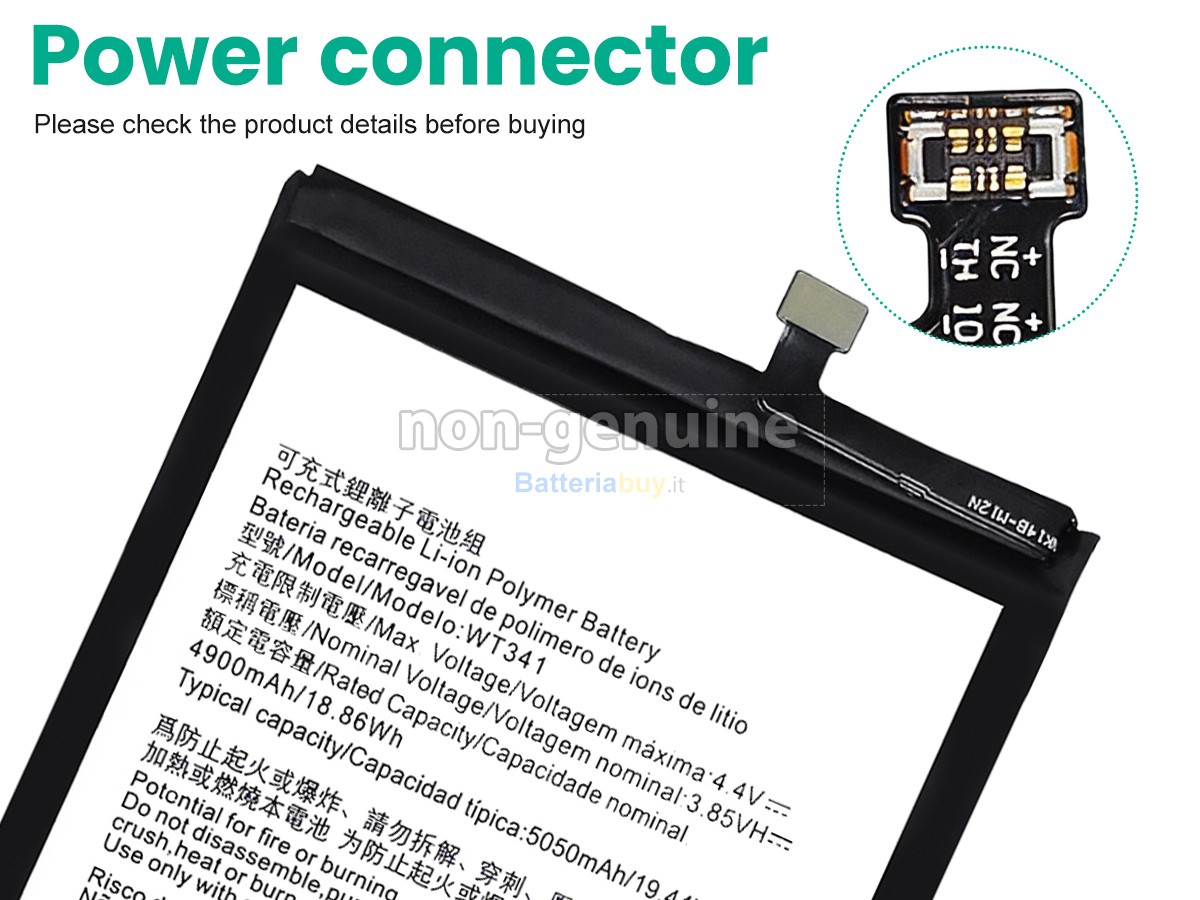 Batteria per Nokia WT341