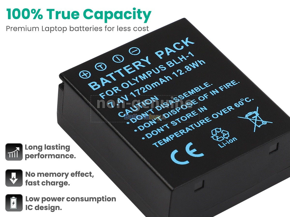 Batteria per Olympus E-M1 MARK II